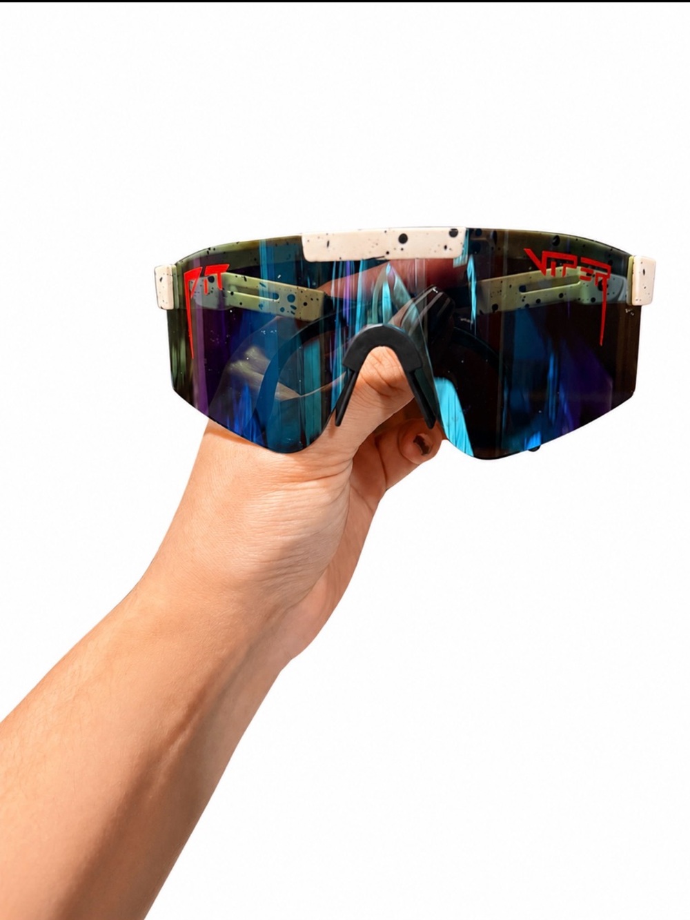 PIT VIPER Blue Sport Sunglasses – Performance Shield